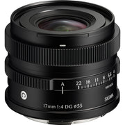 Sigma 17mm f/4 DG Contemporary Lens