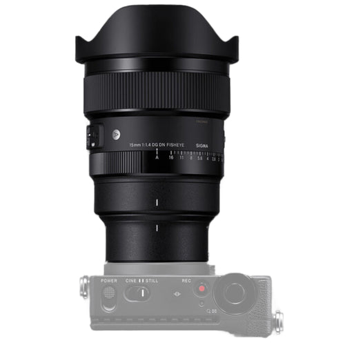 Sigma 15mm f/1.4 Fisheye DG DN Art Lens (Sony E)