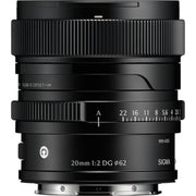 Sigma 20mm f/2 DG Contemporary Lens