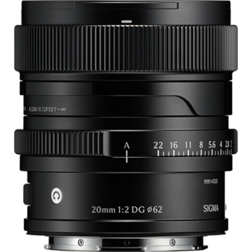 Sigma 20mm f/2 DG Contemporary Lens
