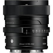 Sigma 20mm f/2 DG Contemporary Lens