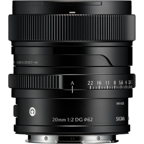 Sigma 20mm f/2 DG Contemporary Lens