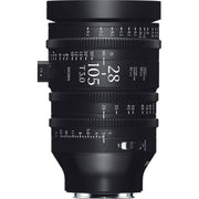 Sigma 28-105mm T3 Cine Zoom Lens with AF (PL-Mount, Feet)