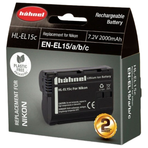 Hahnel EN-EL15c 2000mAh 7.0V Battery for Nikon