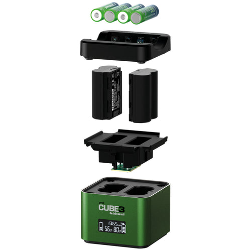 Hahnel Pro Cube 3 Charger for Fujifilm