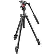 Manfrotto 290 Light Tripod with Befree Live Video Head and PIXI Mini Tripod Bundle
