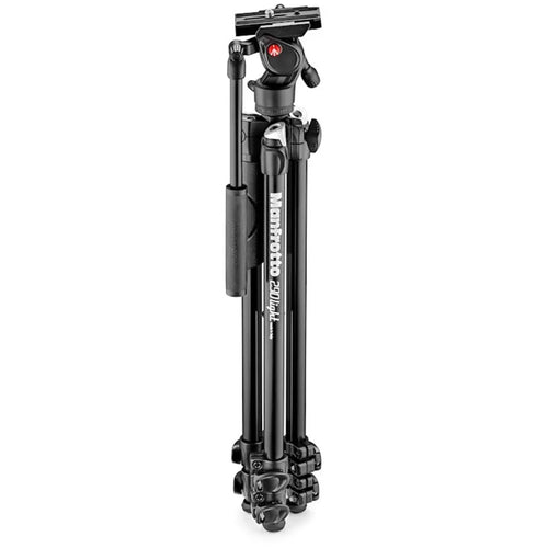 Manfrotto 290 Light Tripod with Befree Live Video Head and PIXI Mini Tripod Bundle