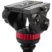 Manfrotto 502055CXPROV Video Head and 055 Carbon Fibre 4-Section Tripod Kit