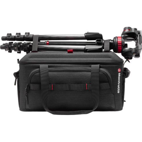 Manfrotto 502055CXPROV Video Head and 055 Carbon Fibre 4-Section Tripod Kit