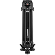 Manfrotto 504XTWFA-BDL Fluid Video Head, Fast Twin Aluminium Tripod and XPRO Monopod Bundle