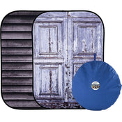 Manfrotto LL LB5717 Urban Collapsible Background 1.5 x 2.1m Metal Shutter / Door Molding