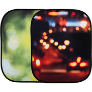 Manfrotto LL LB5730 Out of Focus Collapsible Background 1.2 x 1.5m Summer Foliage / City Lights