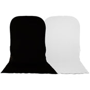 Manfrotto LL LB6701 Plain Collapsible Background 1.8 x 2.15m Black / White