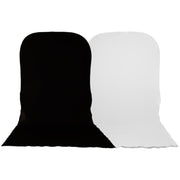 Manfrotto LL LB6701 Plain Collapsible Background 1.8 x 2.15m Black / White