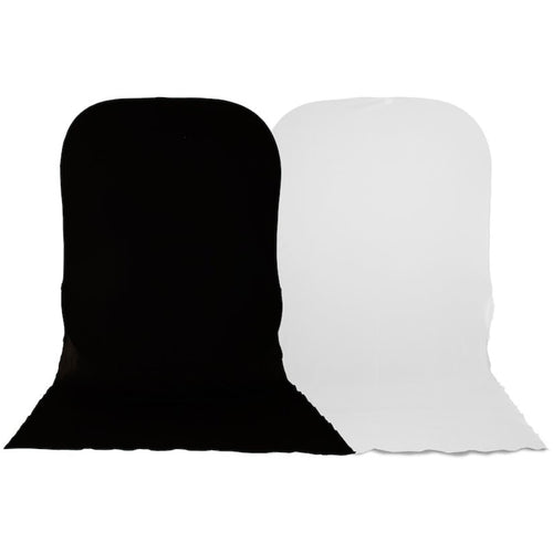Manfrotto LL LB6701 Plain Collapsible Background 1.8 x 2.15m Black / White