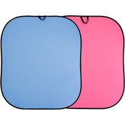 Manfrotto LL LB6751 Collapsible Reversible Background 1.8 x 2.15m Blue / Pink