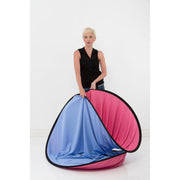 Manfrotto LL LB6751 Collapsible Reversible Background 1.8 x 2.15m Blue / Pink