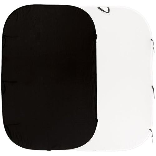 Manfrotto LL LB6921 Plain Collapsible Reversible Background 1.8 x 2.15m Black / White