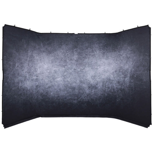 Manfrotto LL LB7903 Lastolite 4m Panoramic Background Cover, Granite
