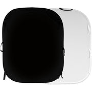 Manfrotto LL LC5621 1.5x1.8m Plain Collapsible Reversible Background Black / White