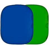 Manfrotto LL LC5687 1.5 x 1.8m Chroma Key Blue/Green Collapsible Reversible Background