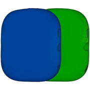 Manfrotto LL LC5687 1.5 x 1.8m Chroma Key Blue/Green Collapsible Reversible Background