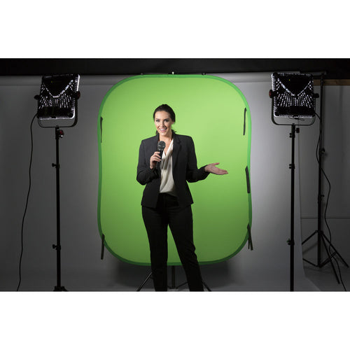 Manfrotto LL LC5687 1.5 x 1.8m Chroma Key Blue/Green Collapsible Reversible Background
