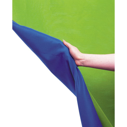 Manfrotto LL LC5787 Reversible Chroma Key Curtain Blue and Green 3 x 3.5m