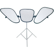 Manfrotto LL LR2903 TriFlip MKII Set of 3 Silver and White Reflector Panels