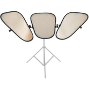 Manfrotto LL LR2905 TriFlip MKII 75cm Gold and White Reflector Panels Set of 3