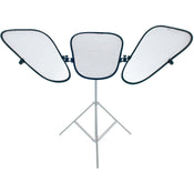 Manfrotto LL LR2933SW Triflector MKII Reflector Kit with Silver and White Panels