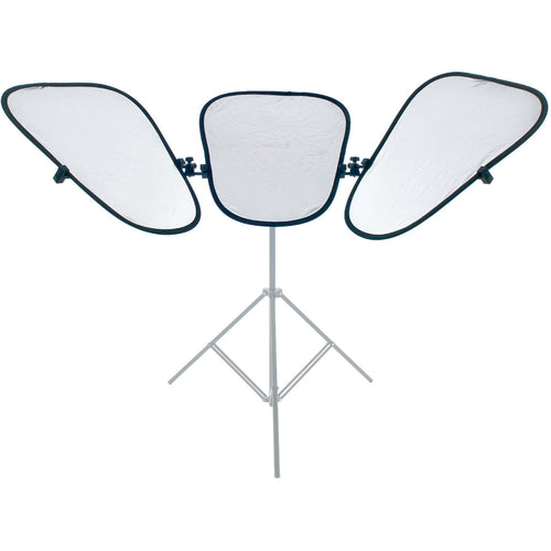 Manfrotto LL LR2933SW Triflector MKII Reflector Kit with Silver and White Panels