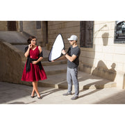 Manfrotto LL LR3641 TriGrip Reflector 75cm Gold and White