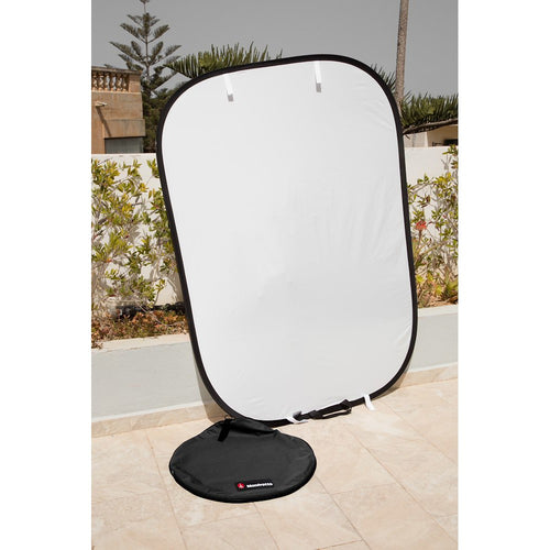 Manfrotto LL LR7206 1.8 x 1.2m Collapsible Reflector Sunfire/White