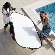 Manfrotto LL LR7206 1.8 x 1.2m Collapsible Reflector Sunfire/White