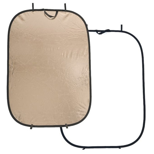 Manfrotto LL LR7206 1.8 x 1.2m Collapsible Reflector Sunfire/White
