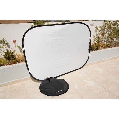 Manfrotto LL LR7236 1.8 x 1.2m Collapsible Reflector Sunfire/White