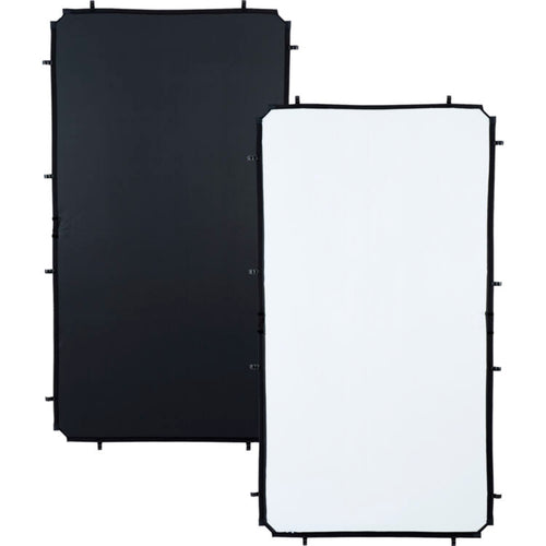Manfrotto LL LR81221R SkyRapid 1.1 x 2m Black and White Fabric