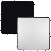 Manfrotto LL LR81521R Lastolite SkyRapid 1.5 x 1.5m Black/White Fabric
