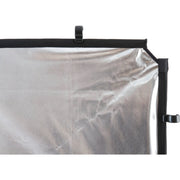 Manfrotto LL LR81531R SkyRapid 1.5 x 1.5m Silver/White Fabric