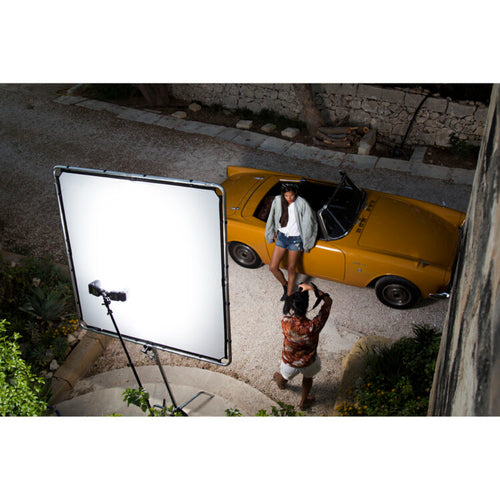 Manfrotto LL LR81544R Skylite Rapid Midi Kit 1.5m x 1.5m Reflector and Diffuser Kit