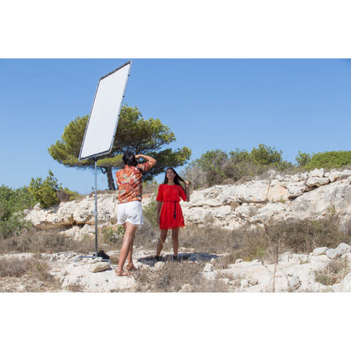 Manfrotto LL LR81544R Skylite Rapid Midi Kit 1.5m x 1.5m Reflector and Diffuser Kit