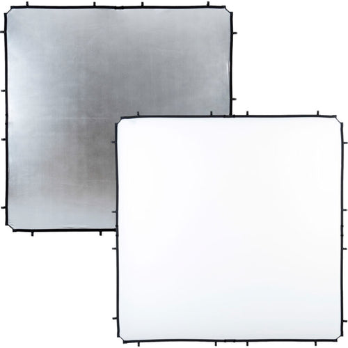 Manfrotto LL LR82231R Skylite Rapid Fabric 2 x 2m Silver and White