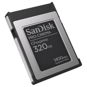 SanDisk 320GB Pro Cinema CFexpress Type B 1400MB/s Memory Card