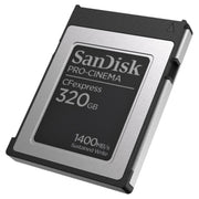 SanDisk 320GB Pro Cinema CFexpress Type B 1400MB/s Memory Card