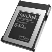SanDisk Pro-Cinema CFexpress Type B Card 640GB