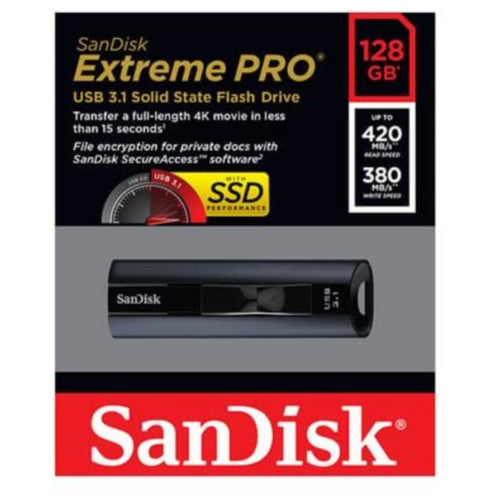 SanDisk CZ880 Extreme Pro USB 3.1 Solid State Flash Drive
