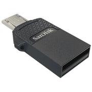 SanDisk Dual USB SDDD1 128GB USB2.0 Black USB2.0 micro-USB Connector