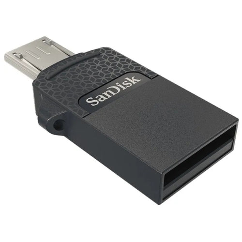 SanDisk Dual USB SDDD1 128GB USB2.0 Black USB2.0 micro-USB Connector