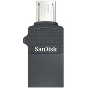 SanDisk Dual USB SDDD1 128GB USB2.0 Black USB2.0 micro-USB Connector